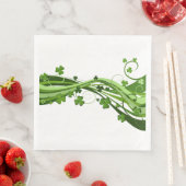 Papier voor het dineren Napkins-Saint Patrick's Servet (Insitu)