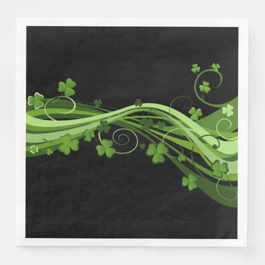 Papier voor het dineren Napkins-Saint Patrick's Servetten (Voorkant)
