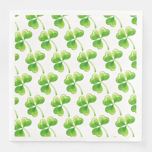 Papier voor het dineren Napkins-Saint Patrick's Servetten (Voorkant)