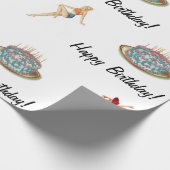  papier voor het inpakken en het ompakken van de B (Hoek)