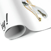  papier voor het inpakken en het ompakken van de B (Rol Hoek)