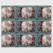 papier voor het inpakken van olifanten (Vlak)