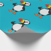 Papier voor het inpakken van Puffin-ontwerpen (Hoek)