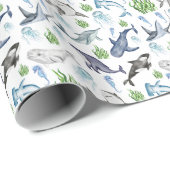 Papier voor het inpakken van zeedieren (Rol Hoek)