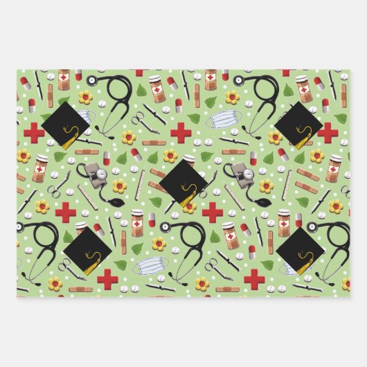 Papier voor het invullen van zure Afstuderen Inpakpapier Vel (Voorkant 2)