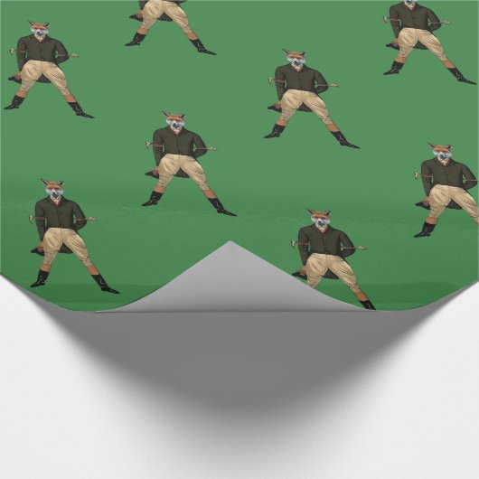  papier voor het jagen op vossen (Hoek)