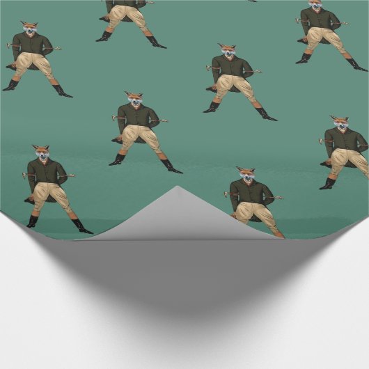  papier voor het jagen op vossen (Hoek)