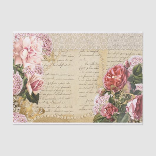  papier voor het kartonnen vlinderbloemenpapier (Voorkant)