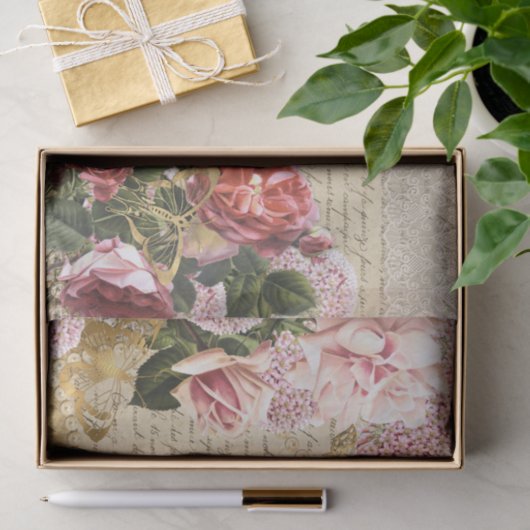  papier voor het kartonnen vlinderbloemenpapier (Geschenk)