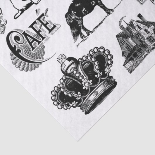  papier voor het loskoppelen van collage (Detail)