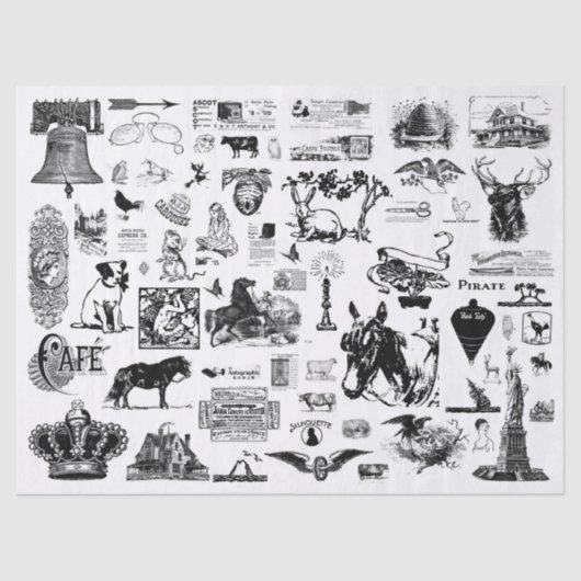  papier voor het loskoppelen van collage (Voorkant)