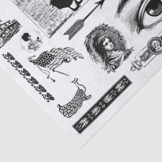  papier voor het loskoppelen van collage (Detail)