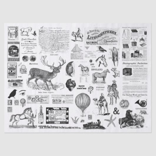  papier voor het loskoppelen van collage (Voorkant)