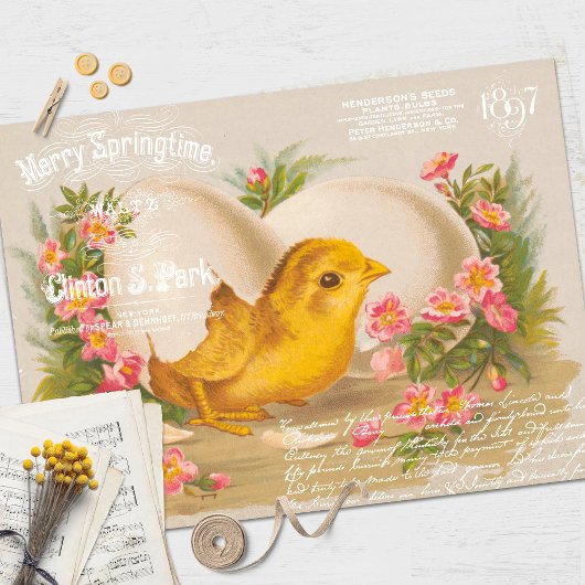  papier voor het loskoppelen van paasbakken