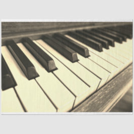 Papier voor het loskoppelen van pianotoetsenbord