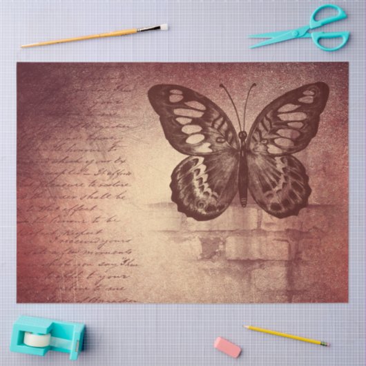  papier voor het loskoppelen van vlinders (Craft)