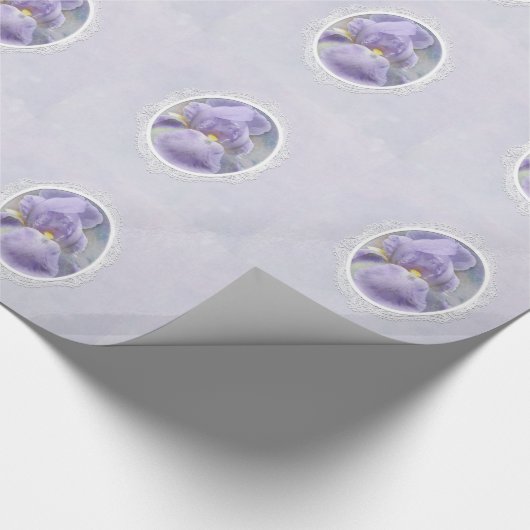 Papier voor het Moederdag van pasta's Paars Iris (Hoek)