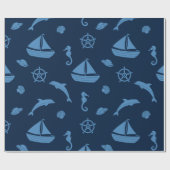 papier voor het omhullen van oceaanleven (Vlak)