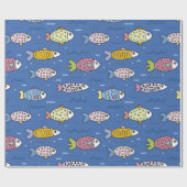 papier voor het omhullen van oceaanleven (Vlak)