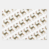 papier voor het omhullen van rendieren inpakpapier vel (Voorkant 3)