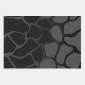 Papier voor het ompakken van achteren en grijs gra inpakpapier vel (Voorkant 2)