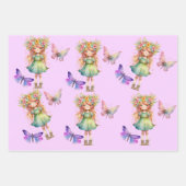 Papier voor het ompakken van airy variëteiten inpakpapier vel (Voorkant 3)