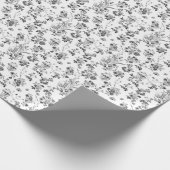 Papier voor het ompakken van flessen van zwart en  (Hoek)