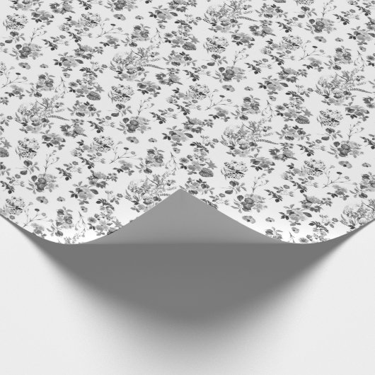 Papier voor het ompakken van flessen van zwart en  (Hoek)