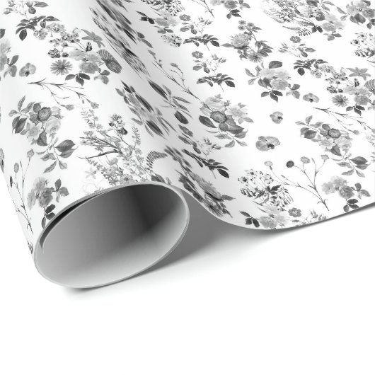 Papier voor het ompakken van flessen van zwart en (Rol Hoek)