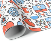 Papier voor het ompakken van medische patroonpatro (Rol Hoek)