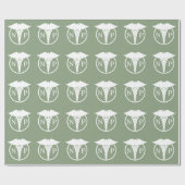 Papier voor het ompakken van medische thema Verple (Vlak)