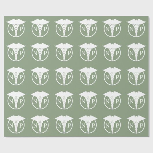 Papier voor het ompakken van medische thema Verple (Vlak)