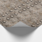 Papier voor het ompakken van metalen textielvaten (Hoek)