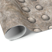 Papier voor het ompakken van metalen textielvaten (Rol Hoek)