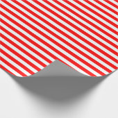 Papier voor het ompakken van middelgrote rode en w (Hoek)