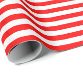 Papier voor het ompakken van middelgrote rode en w (Rol Hoek)