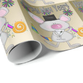 Papier voor het ompakken van muizen in het nieuwe  (Rol Hoek)