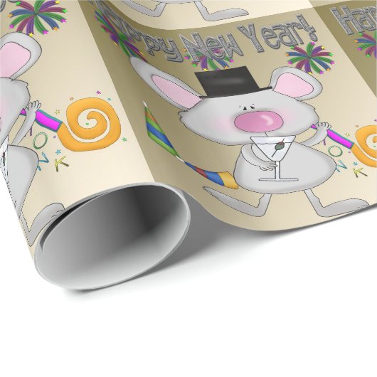 Papier voor het ompakken van muizen in het nieuwe  (Rol Hoek)