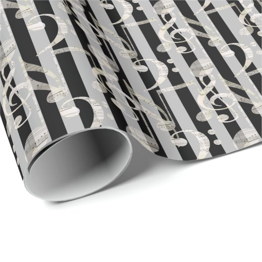 Papier voor het ompakken van muzieknotities (Rol Hoek)