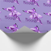 Papier voor het ompakken van Paarse smeltkroes (Hoek)