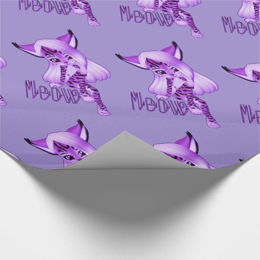 Papier voor het ompakken van Paarse smeltkroes (Hoek)