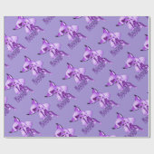 Papier voor het ompakken van Paarse smeltkroes (Vlak)