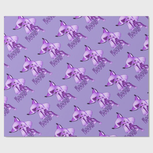 Papier voor het ompakken van Paarse smeltkroes (Vlak)