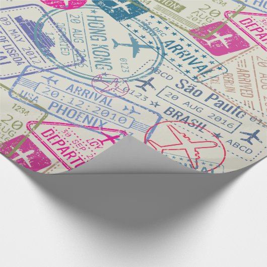 Papier voor het ompakken van postzegels (Hoek)