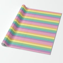 Papier voor het ompakken van regenboogstrips