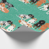 Papier voor het ompakken van ronddraaiende rijen (Hoek)