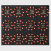 Papier voor het ompakken van zwarte liften (Vlak)