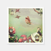 Papier voor het ontbinden van onvruchtbaar dorp servet (Voorkant)