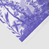 Papier voor het ontbinden van weefsel van blauwe v (Detail)