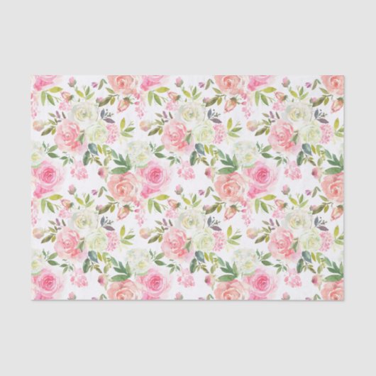 Papier voor het ontbinden van weefsels van roze ro (Voorkant)